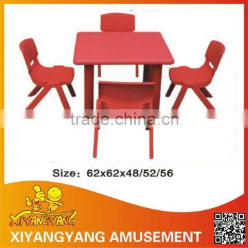 Mini plastic kindergarten table for kids, class table