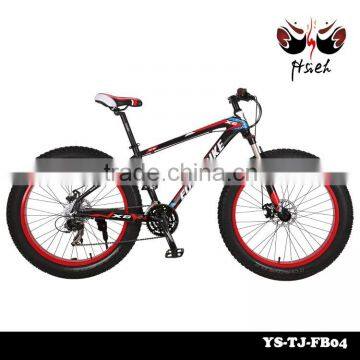 26inch hot sale 27Speed fat tire bike,German frame craft