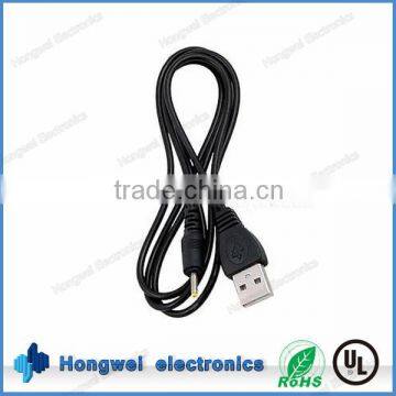 DC Plug Moulded Power Supply Cable Assembly DC 2.5*0.8 Male Connector to USB 2.0 A Male Power Extension Cables