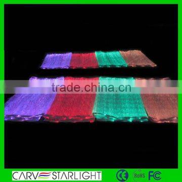 New fashion luminous fabric for decoration light up luxury fashion fabric