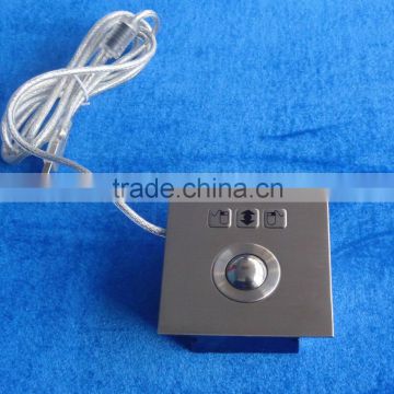 25mm Vandal proof Stainless Steel Optical Trackball