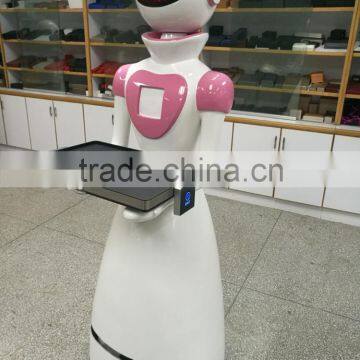 Intelligent Beauty Humanoid Robot Waiter Controlled by Remote photo-5