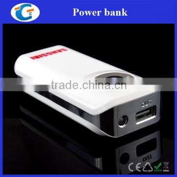 6000mAh ABS RoHS Universal Mini Power Bank