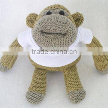 Wholesale knit animal toys ,handmade custom Stuffed crochet toys