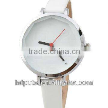 new fashion leather strap watch with pc movt