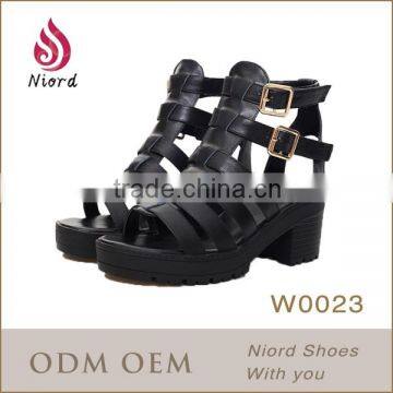 Fashion Design Ladies High Heel Safety Shoes