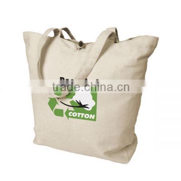 printed natural recycled organic cotton bag wholesale