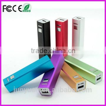 hot new products for 2015 moblie power bank 2600mAh