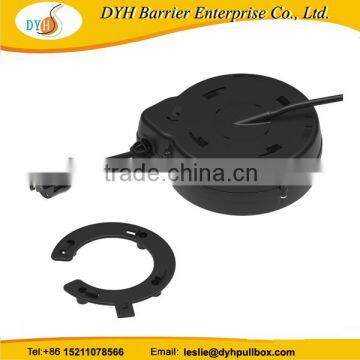 retractable cable lock Retractable power extension cord reel for barber shop