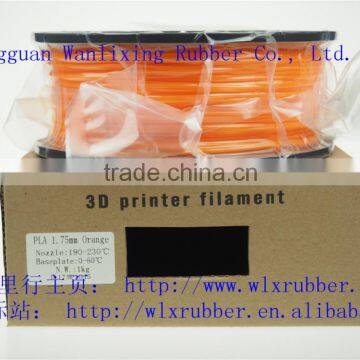 Yellow 1.75mm 3.0mm Abs Pla Hips 3d Printer Filament