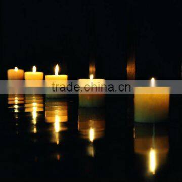 Candle LED Light Canvas Wall Art