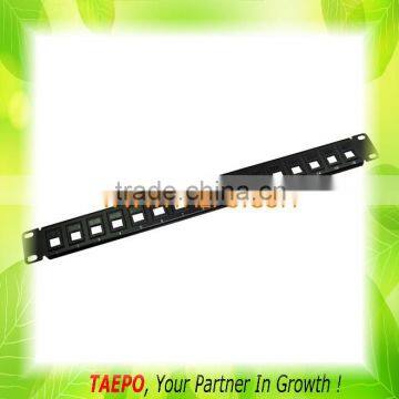 1u 19'' 16-port blank patch panel