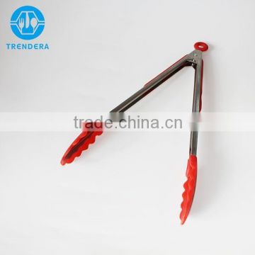 Food grade stainless steel meat tongs