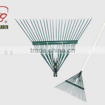24 Tines China Lawn Leaf Rakes RK24-103