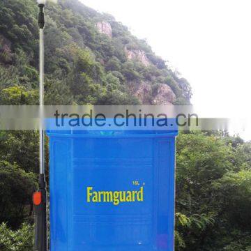 new design battery operated pump agriculture sprayer knapsack power automatic motorized plastic farmer portable battery sprayer