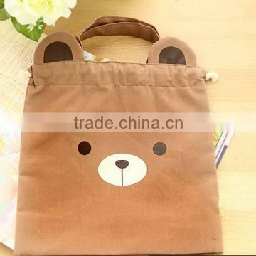 Designer hot selling foldable shopping bag in pouch