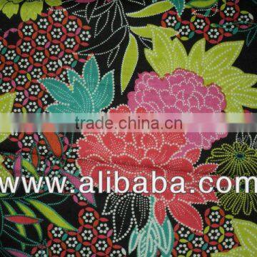 NIce flower printed Cotton Super soft fabrics wholesale cheap fabrics cotton