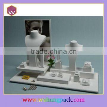 Promotion Wood Jewel Ring Necklace Stands Shop Displays photo-3