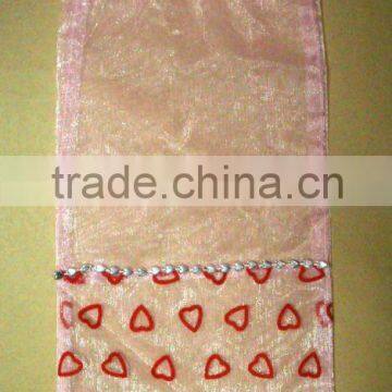 Drawstring organza gift bag