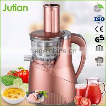 Cool press slow juicer with single auger JT-2012