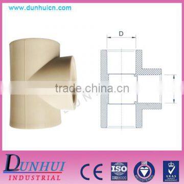 GB standard Pvc Pipe Fitting PE tee(Hot melt type)