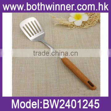 Stainless Steel Spatula with Wooden Hand