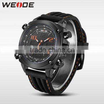 Weide Brand Watch New Arrival Analog Digital Display 3ATM Water Resistant Silicone Strap Watches Men Sport Watch photo-3
