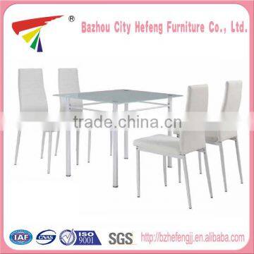 alibaba website Modern Glass philippine dining set