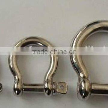 Professional High Quality round pin anchor shackle