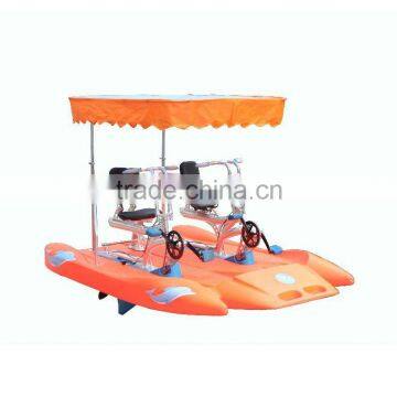 water bicycle prices / pedal boat with awning