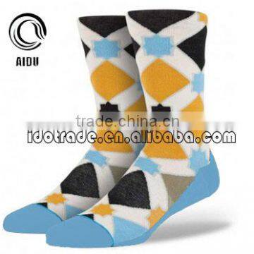 2014 Boys Thermal Crew Fuzzy Custom Sport Sock Crazy Socks Man Sock Mens Socks