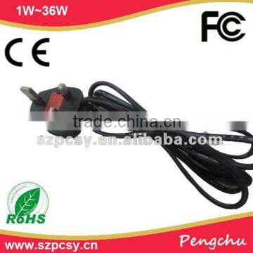 UK ac power cord