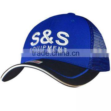 Custom Baseball Cap Embroidery Curved Brim Cotton Mesh Baseball Cap photo-3