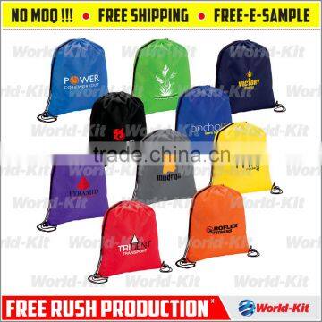 Non-woven Fabrics Eco Shopping drawstring Bag with logo