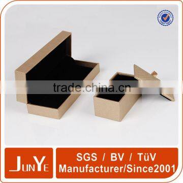Solid Rigid Coated Paper Watch and Cufflink Box Personalised photo-3