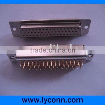 three rows dsub connector 50Pin machine pin