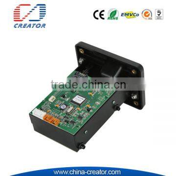 Mini Portable Magnetic Stripe Auto Reject Kiosk Insert Serial Card Reader Support IC RFID CARD photo-3