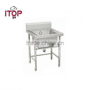Without Faucet Cheap Kitchen Stainless Steel Trough Sink photo-2