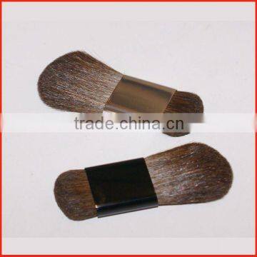 Double head makeup brush pony hair