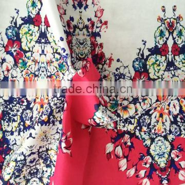 floral digital print wholesale cheap viscose fabric