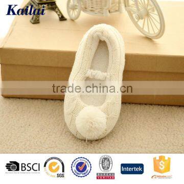 corchet knitting dancing shoe made in china