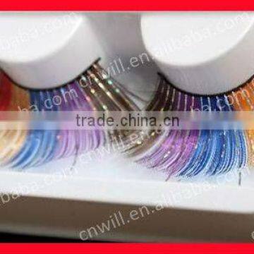 2014 The Latest Popular False Eyelashes Fashionable Fake eyelashes Colorful False Eyelashes Crazy False Eyelash