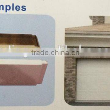 Pu foam sandwich panel for garage door/cold room/ceiling