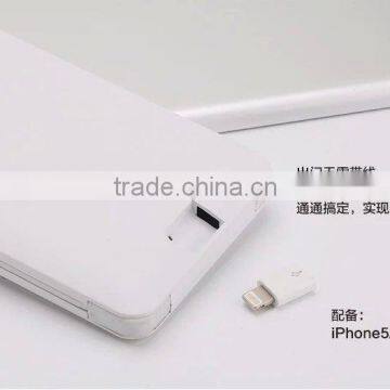 Factory New 8000mah Ultra Slim Powerbank With Double Cable and Connector for IPhone 5/5S/6/6S photo-6