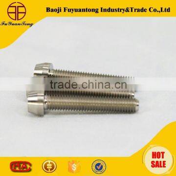 cycling bicycle titanium end cap screw for crank