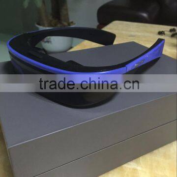 Portable Smart 98inch Wifi Android 1080p Video Wireless Virtual Reality Glasses photo-4