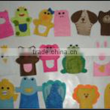 Felt handcraft animal finger puppet