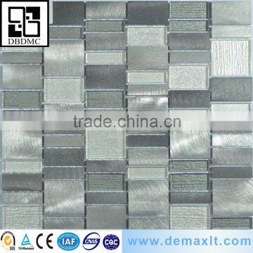 lower price linear backsplash metal mosaic,3d aluminum mosaic