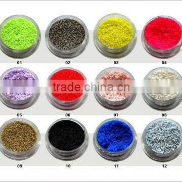 12 Colors Nail Glitter Powder for Nail Decoration Rhinestone Sparkly Stone