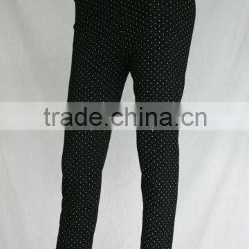 Fashion Allover Dot Print Ladies Leggings